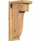 Ekena Millwork Del Monte Smooth Corbel w/Backplate, Western Red Cedar, 5 1/2"W x 8"D x 16"H COR06X08X16DEL01SWR - alternate 1